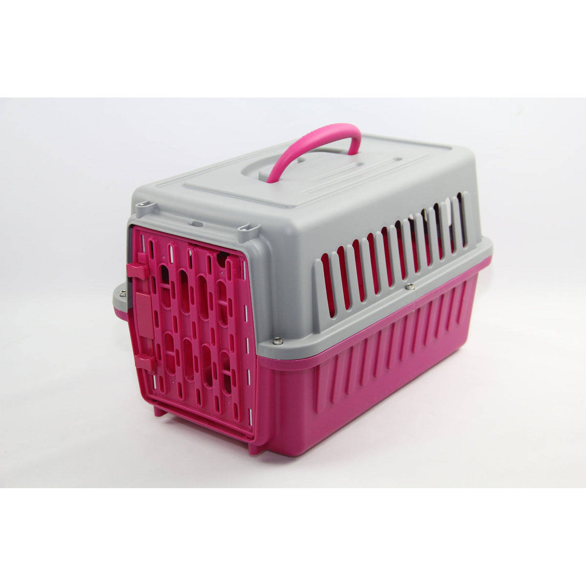 Small Dog Cat Rabbit Crate Pet Guinea Pig Carrier Kitten Cage Pink