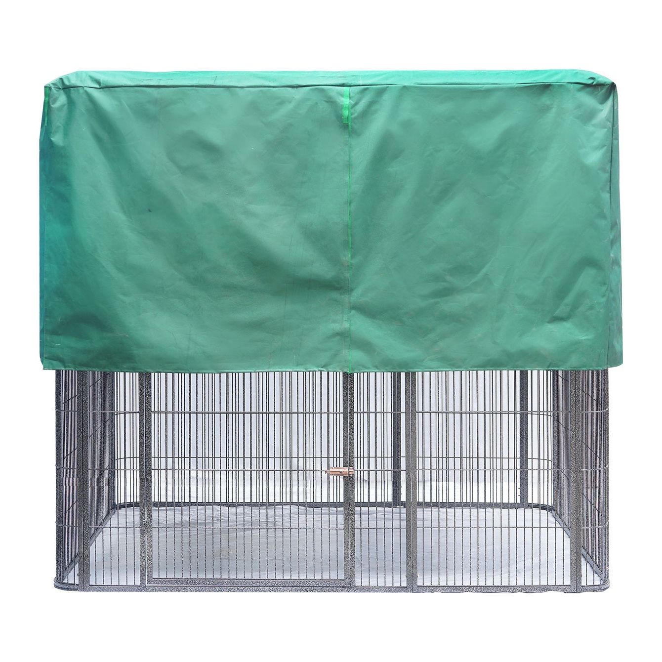 YES4PETS XXXXL Walk-in Bird Cat Dog Cage Pet Parrot Aviary  Perch Castor Wheel 219x158x203cm With Green Cover