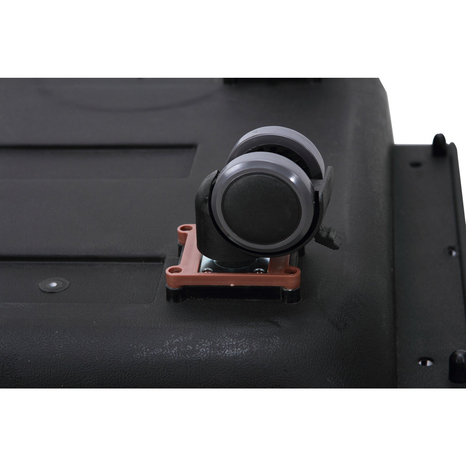 Large Plastic Kennels Pet Carrier Dog Cat Cage Crate With Handle and Wheel Black