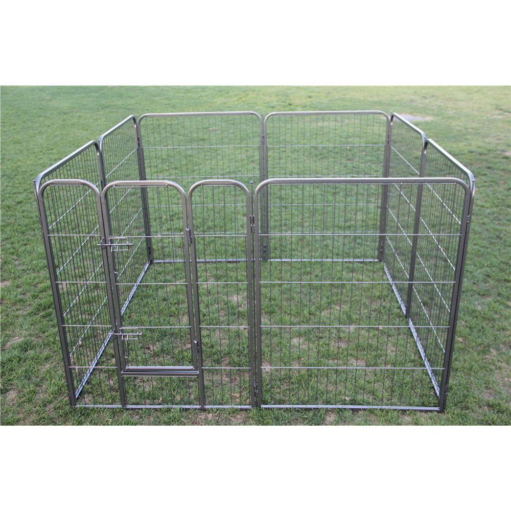 YES4PETS 100 cm Heavy Duty Pet Dog Cat Puppy Rabbit Exercise Playpen Fence