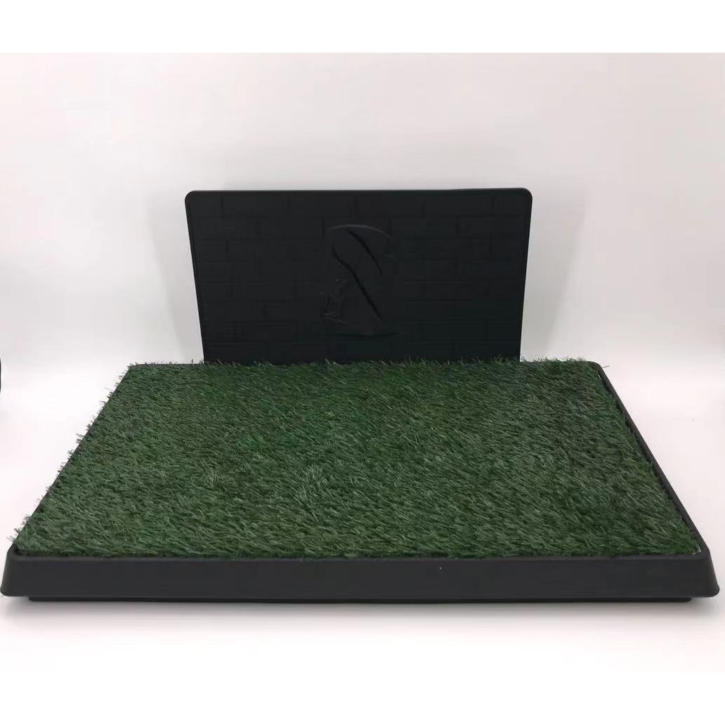 XL Indoor Dog Puppy Toilet Grass Potty Training Mat Loo Pad pad with 1 grass