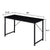 Computer Desk, Sturdy Home Office Desk for Laptop, Modern Simple Style Writing Table, Multipurpose Workstation