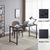 Computer Desk, Sturdy Home Office Desk for Laptop, Modern Simple Style Writing Table, Multipurpose Workstation
