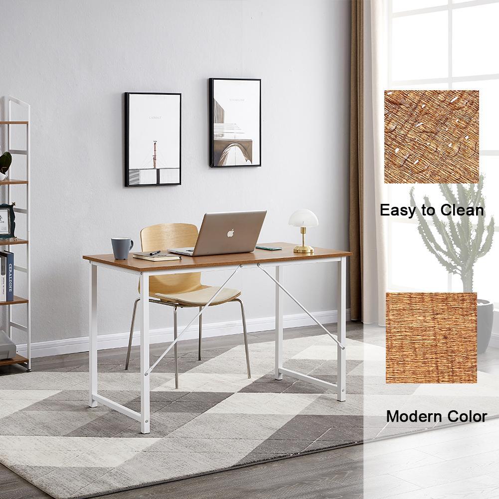 Computer Desk, Sturdy Home Office Desk for Laptop, Modern Simple Style Table, Multipurpose Workstation