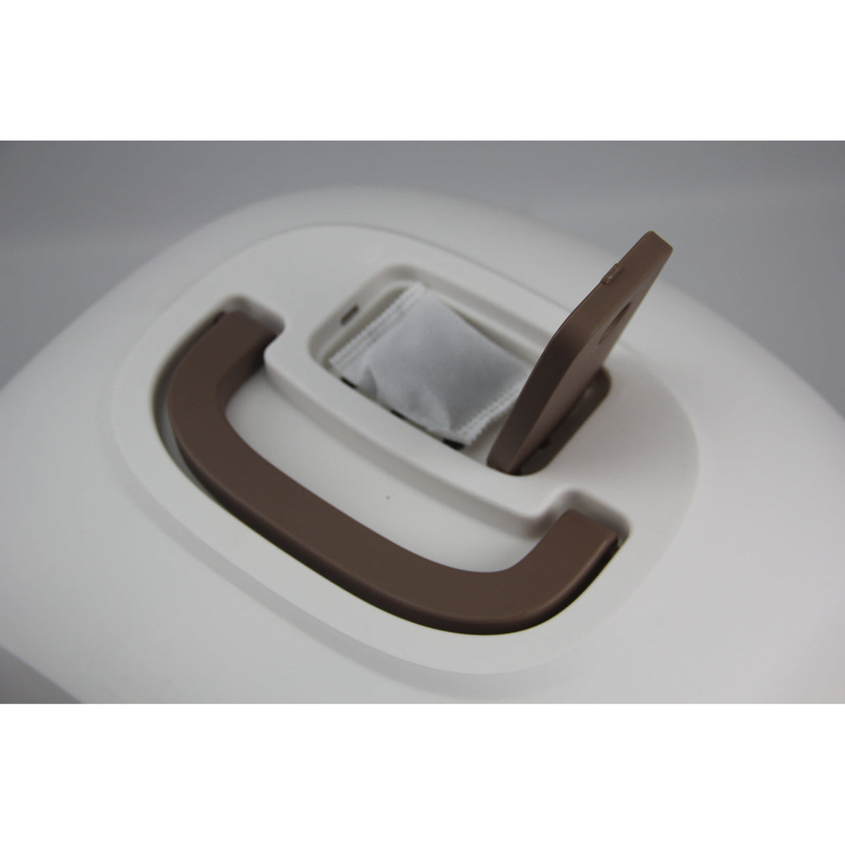 Large Hooded Cat Toilet Litter Box Tray House With Drawer and Scoop Brown
