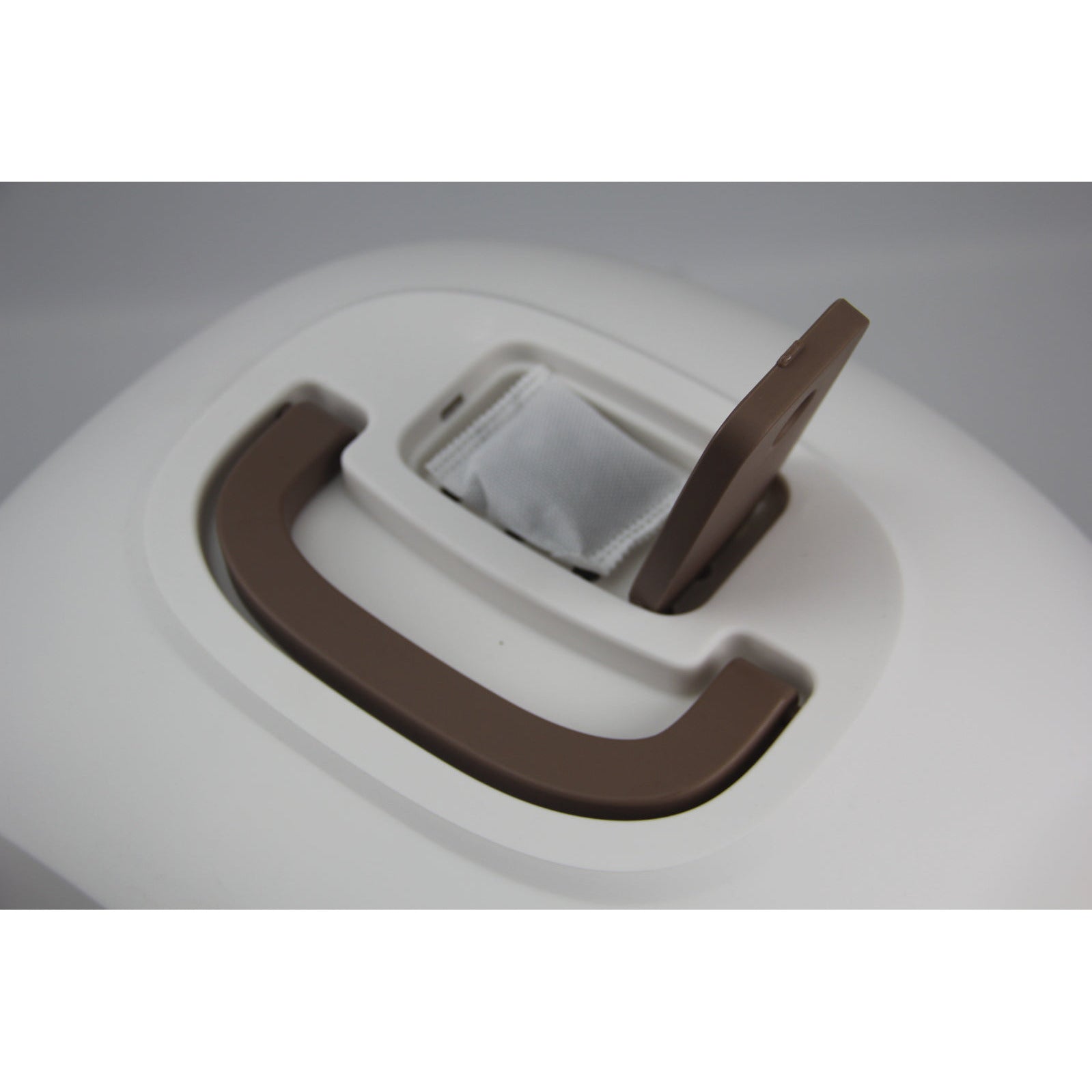 Large Hooded Cat Toilet Litter Box Tray House With Drawer and Scoop Brown