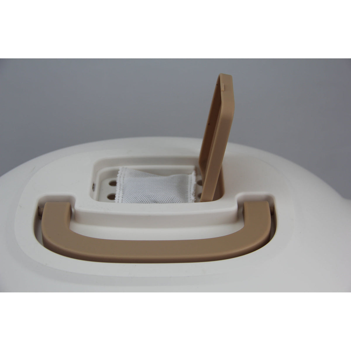 Large Hooded Cat Toilet Litter Box Tray House With Drawer and Scoop Little Brown