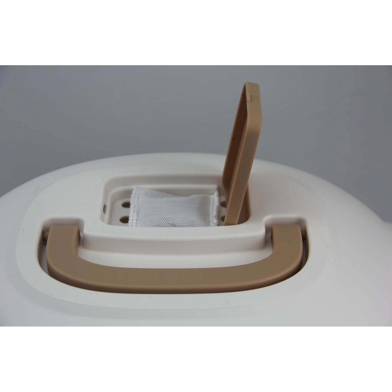 Large Hooded Cat Toilet Litter Box Tray House With Drawer and Scoop Little Brown