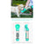 YES4PETS 4 in 1 Portable Pet Dog Puppy Cat Drinking Mug Water Feeder Bottle Valve Travel Bottle Blue