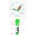 YES4PETS  4 in 1 Portable Pet Dog Puppy Cat Drinking Mug Water Feeder Bottle Valve Travel Bottle Green