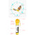 4 in 1 Portable Pet Dog Puppy Cat Drinking Mug Water Feeder Bottle Valve Travel Bottle Yellow