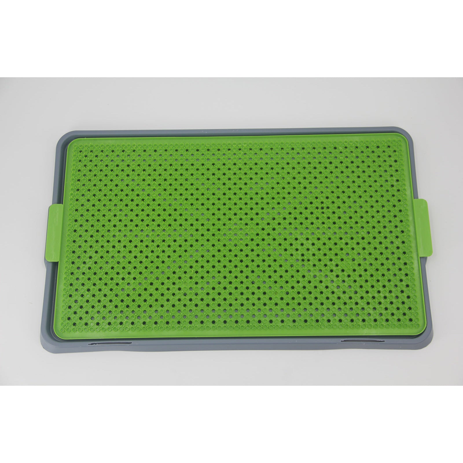 Indoor Dog Puppy Toilet Grass Potty Training Mat Loo Pad pad With 2 Grass