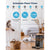6L Automatic Digital Pet Dog Cat Feeder Double Food Bowl Dispenser