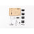 Pet Electric Dog Pet Clipper Kit Blade Set Cat Animal Hair Grooming Cordless White