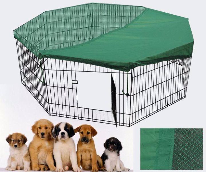 YES4PETS 30&#39; Dog Pet Playpen Exercise Puppy Enclosure Fence with cover