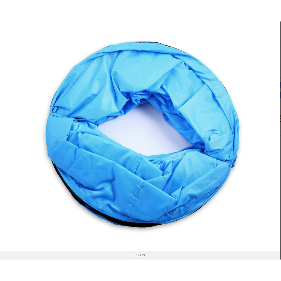 Portable Pet Dog Agility Training Exercise Tunnel Chute with Carry Bag 5.5M