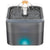 Automatic Electric Pet Water Fountain Dog Cat Water Feeder Bowl Dispenser W LED Black