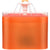 Dog Cat Water Feeder Automatic Electric Pet Water Fountain  Bowl Dispenser W LED Orange