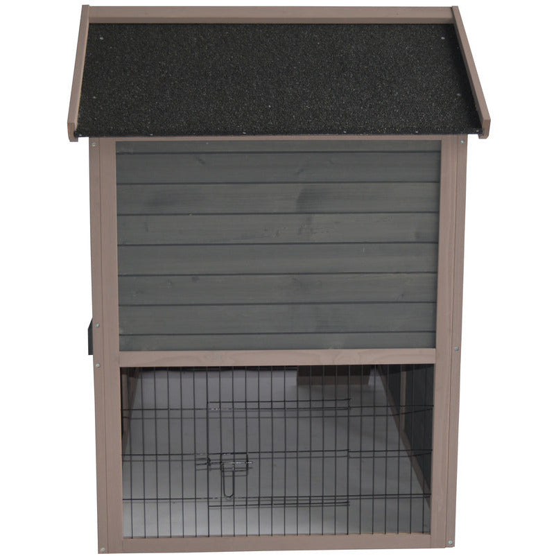 Grey Chicken Coop Rabbit Hutch Ferret Cage Hen Chook House