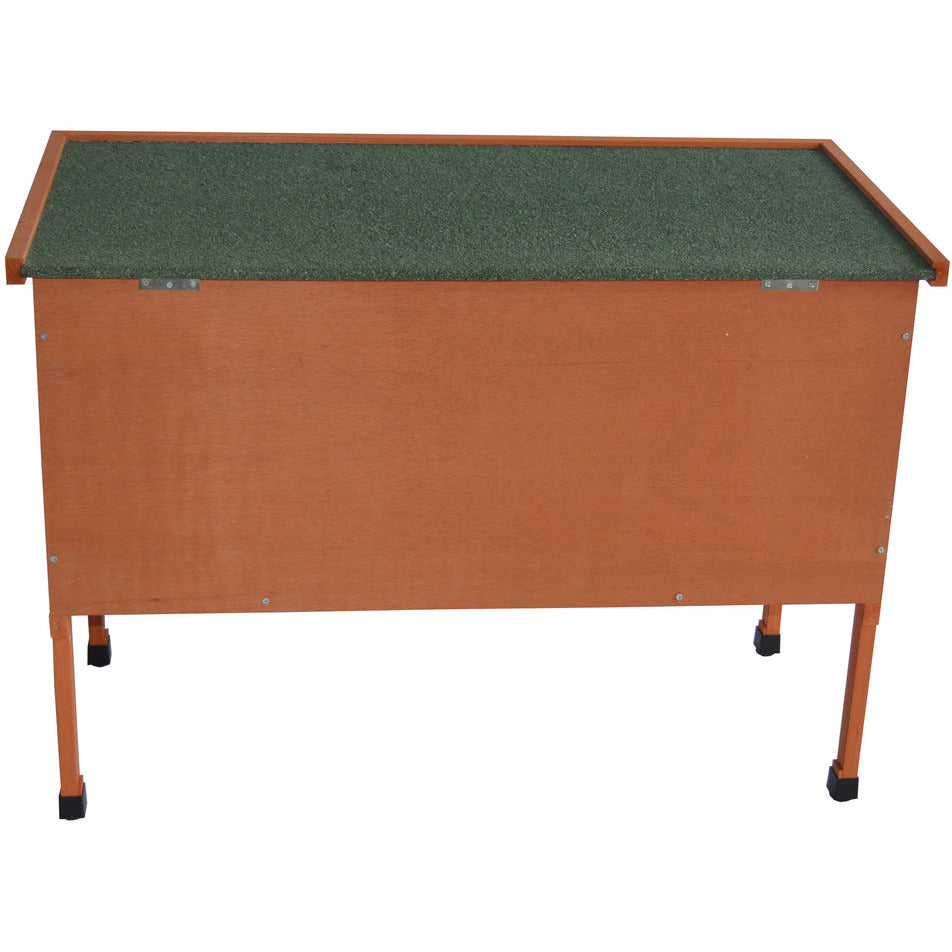 Large Single Wooden Pet Rabbit Hutch Guinea Pig Ferret Cage