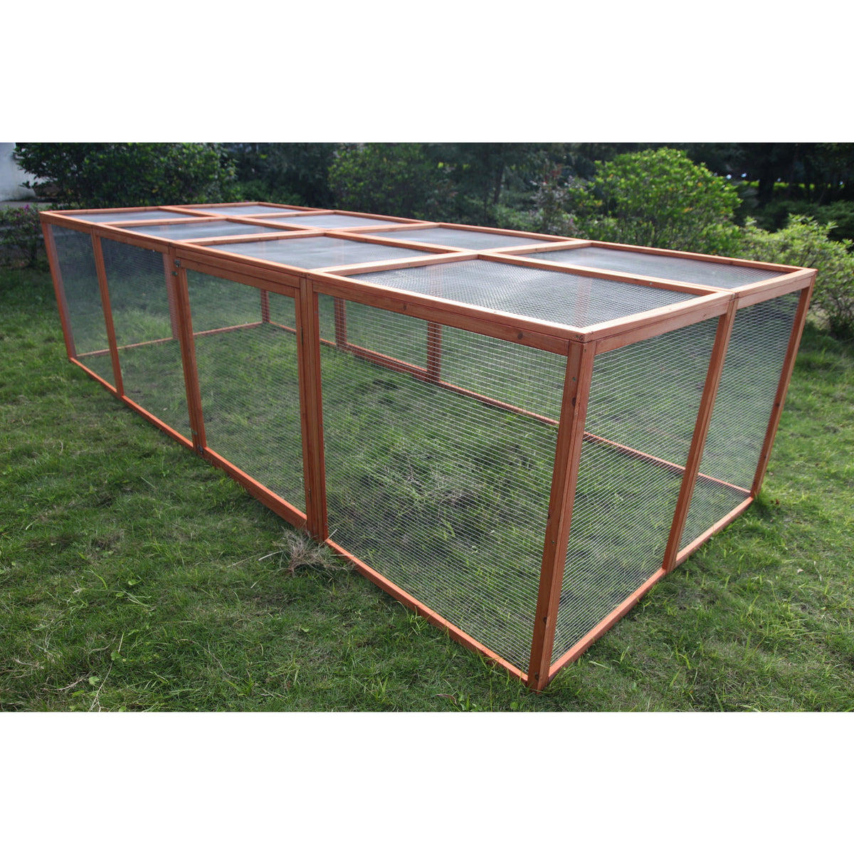 XXL Chicken Coop Run Guinea Pig Cat Cage Villa Extension Rabbit Hutch House Pen