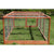 YES4PETS Large Chicken Coop Run Guinea Pig Cage Villa Extension Rabbit Hutch House Pen