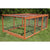 YES4PETS Large Chicken Coop Run Guinea Pig Cage Villa Extension Rabbit Hutch House Pen