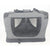 Medium Portable Foldable Dog Cat Puppy Rabbit Soft Crate Carrier-Grey