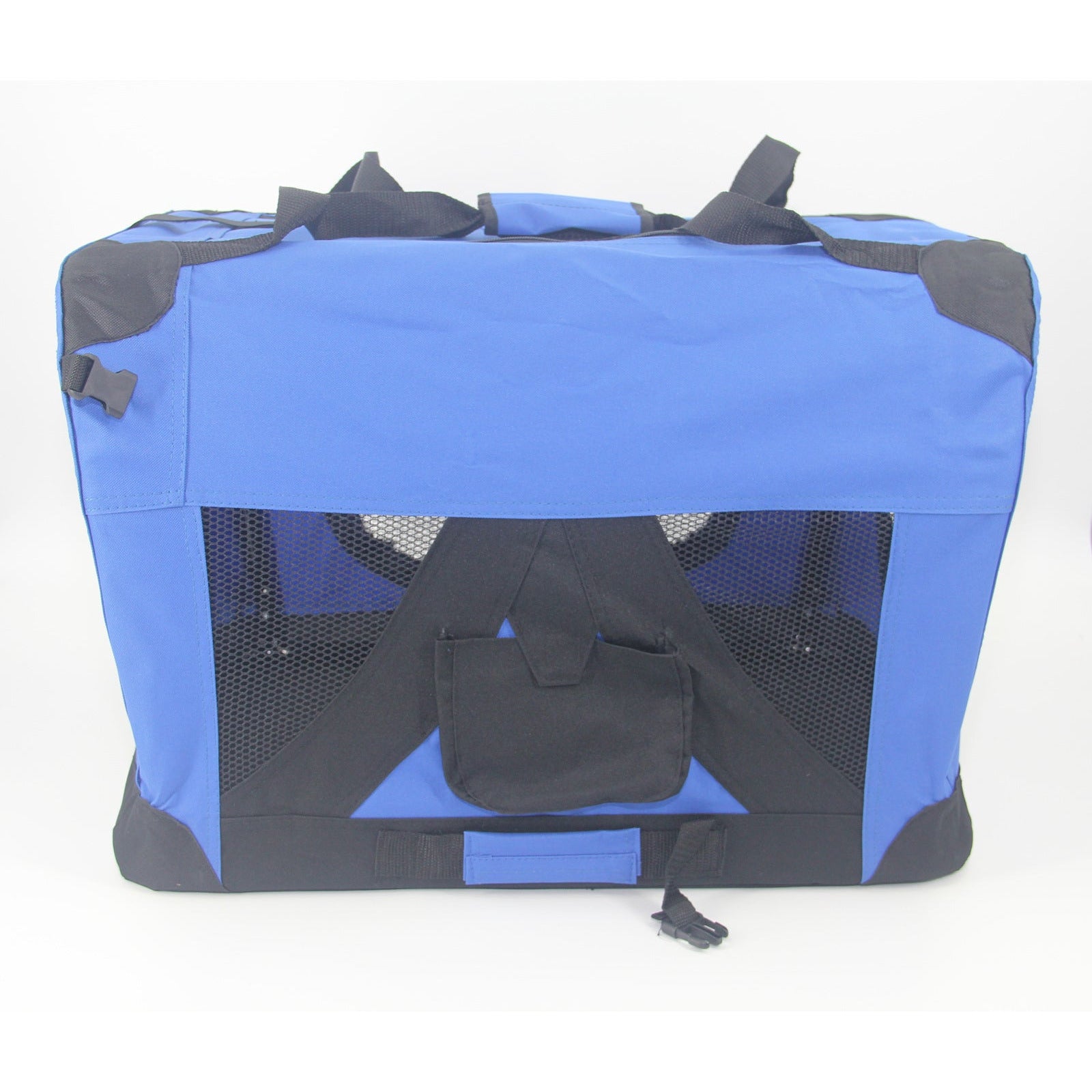 XXXL Portable Foldable Pet Dog Cat Puppy Soft Crate-Blue