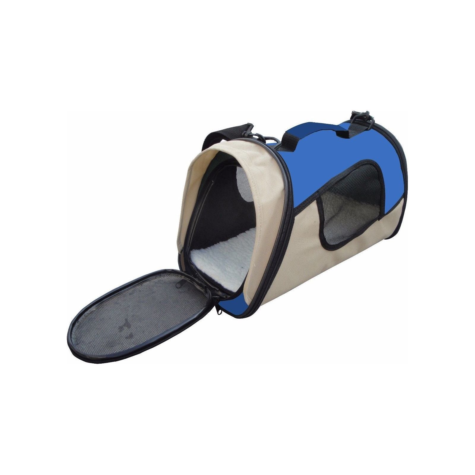 YES4PETS Small Pet Dog Cat Rabbit Guinea Pig Ferret Carrier Travel Bag-Blue