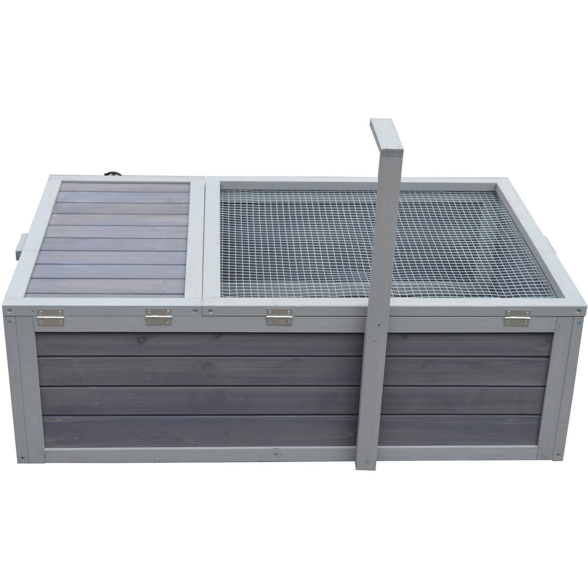 Tortoise House Turtle Habitat Enclosure Wooden Small Animal Hutch Indoor Outdoor