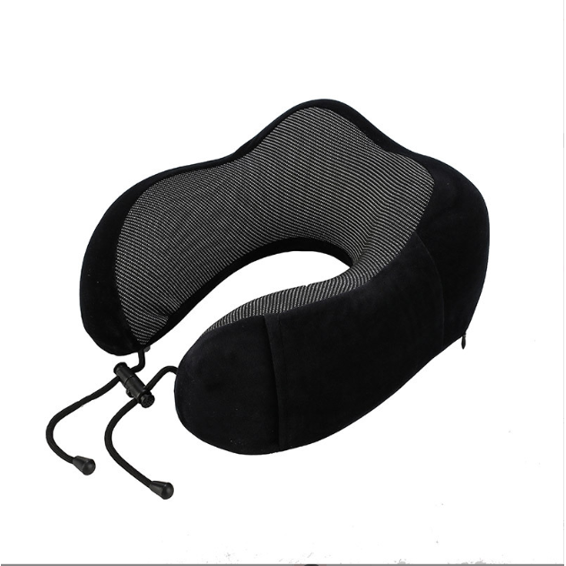 U-shaped Travel Memory Foam Rebound Pillow Sleeping Pad Neck Support Headrest