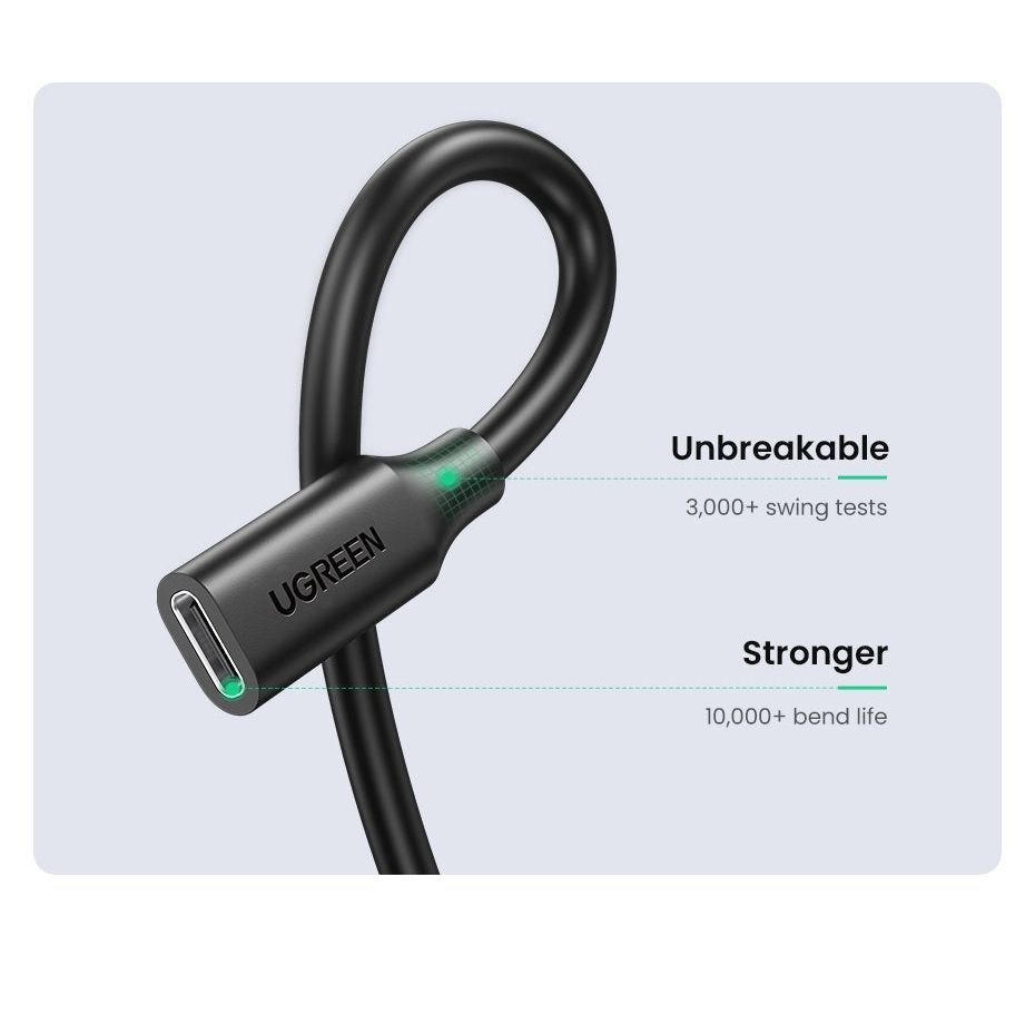 UGREEN 10387 USB-C Extension Cable 1M