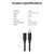 UGREEN 10387 USB-C Extension Cable 1M