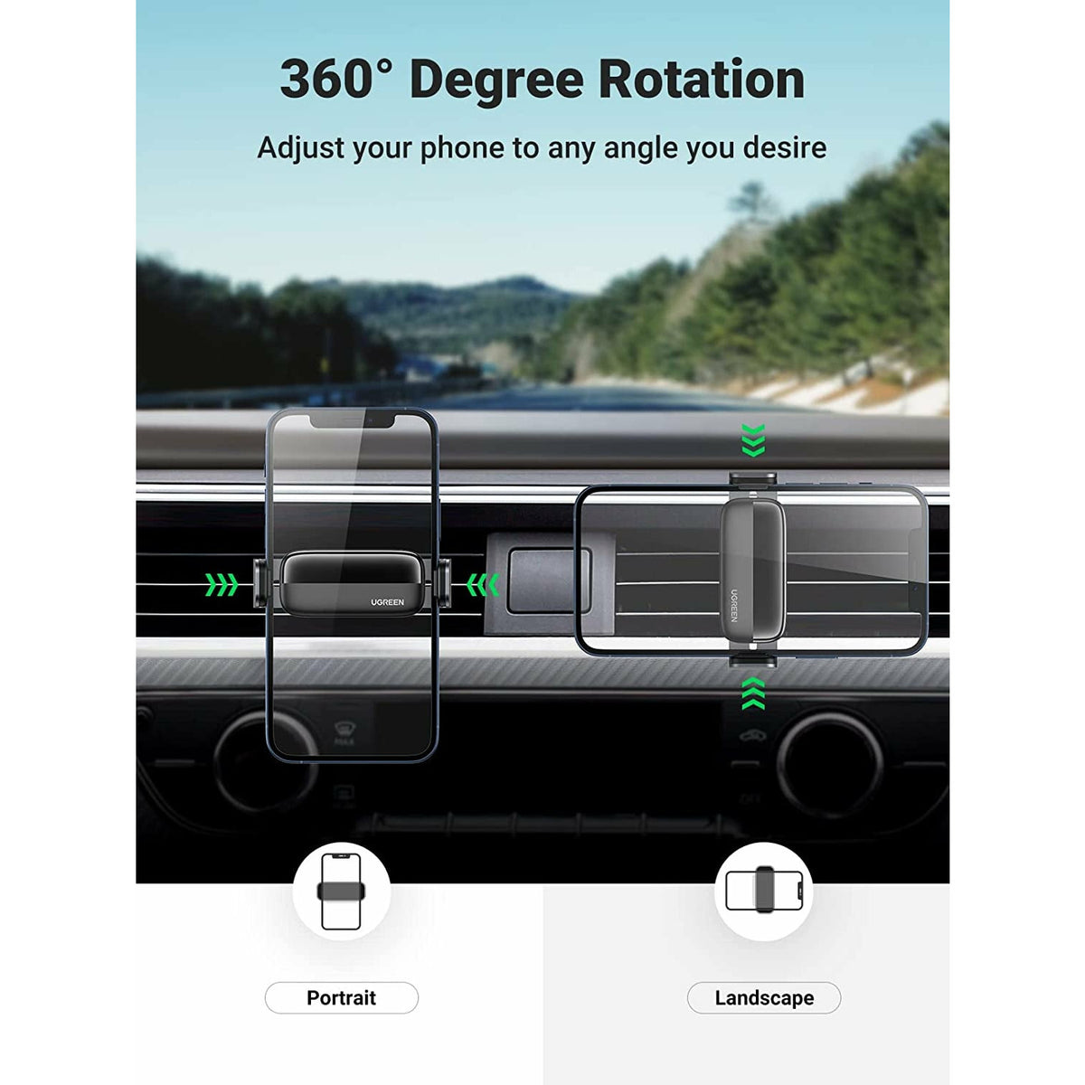 UGREEN 10422 Vehicle Air Vent Phone Holder