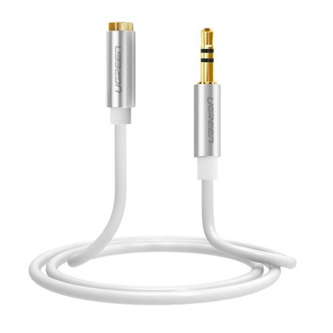 UGREEN 10778 3.5mm Male to 3.5mm Female Extension Cable 5m (White)