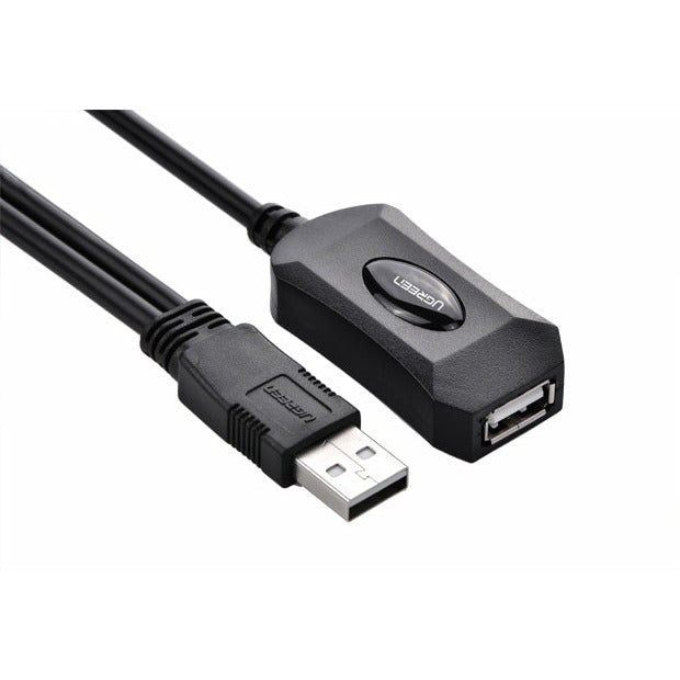 UGREEN USB 2.0 Active Extension Cable with USB Power 5M (20213)