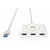 UGREEN USB 3.0 4 Ports Hub White 1M (20283)