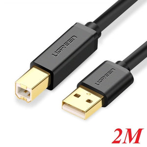 UGREEN 20847 2M USB 2.0 AM To BM Printer Cable