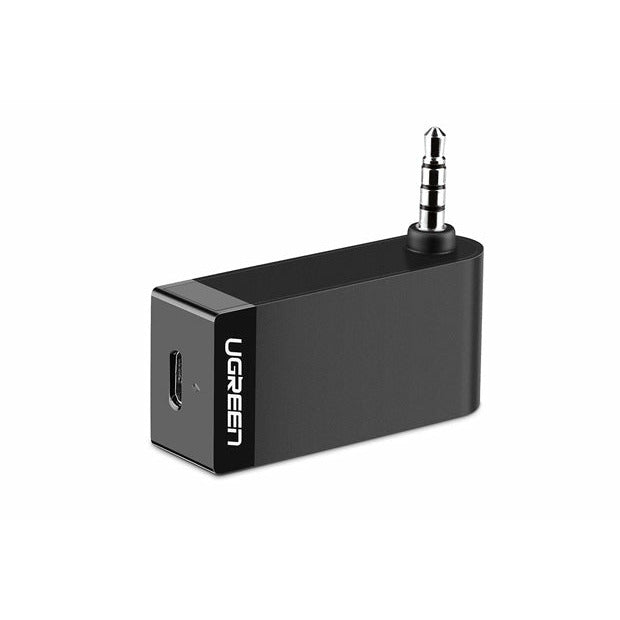 UGREEN Wireless Bluetooth 4.1 Music Audio Receiver Adapter with Mic & Batery - black (30348)