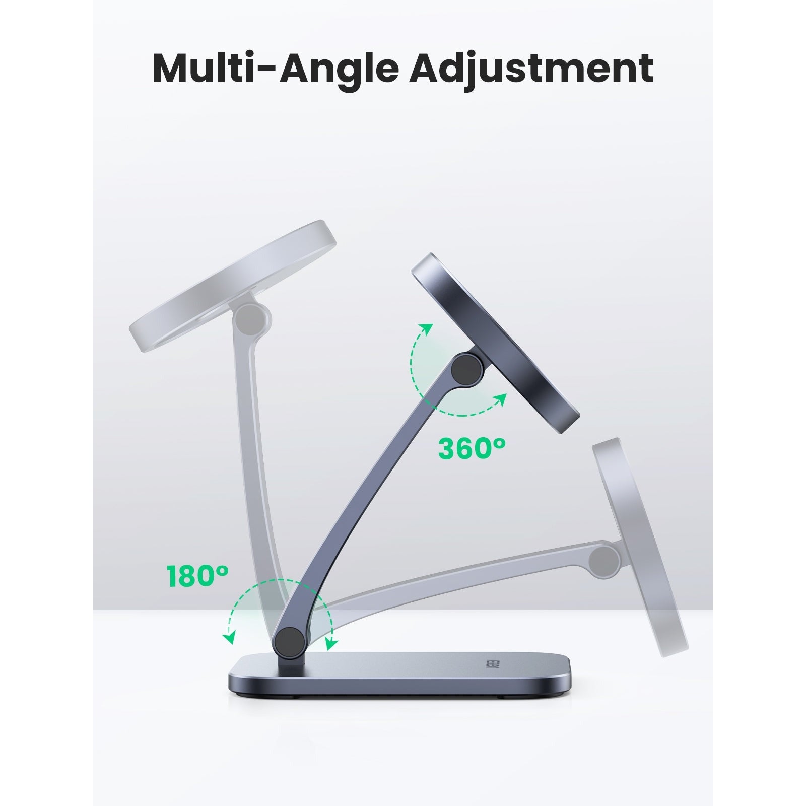 UGREEN 40290 Desk Adjustable and Foldable Aluminum Magsafe Charging Stand