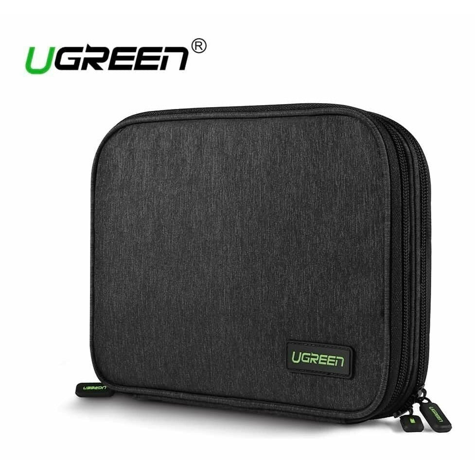 UGREEN 50147 Double Layer Electronic Accessories Organiser Travel Bag