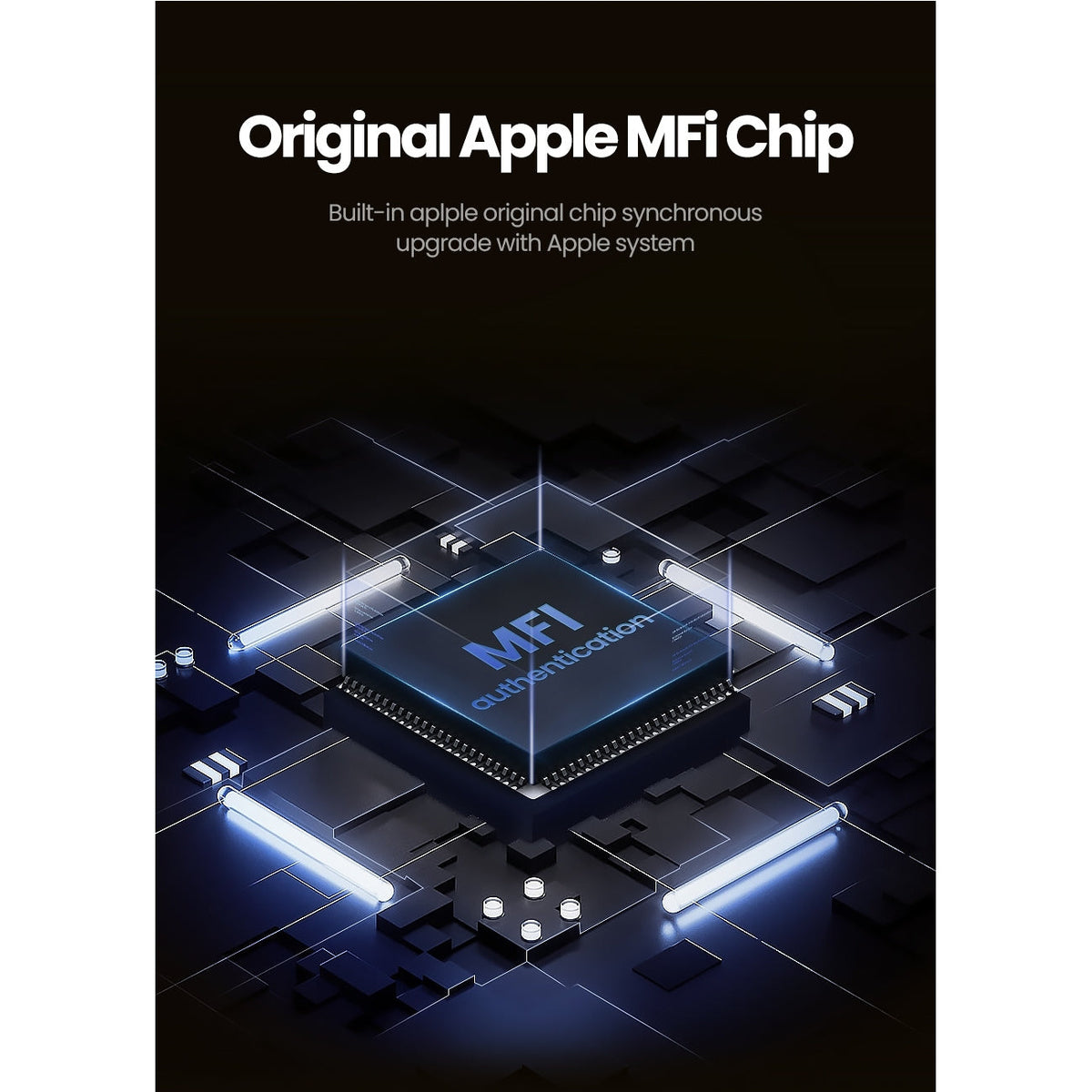 UGREEN 60163 USB-A to 8-pin iPhone Charging Cable 2M Silver