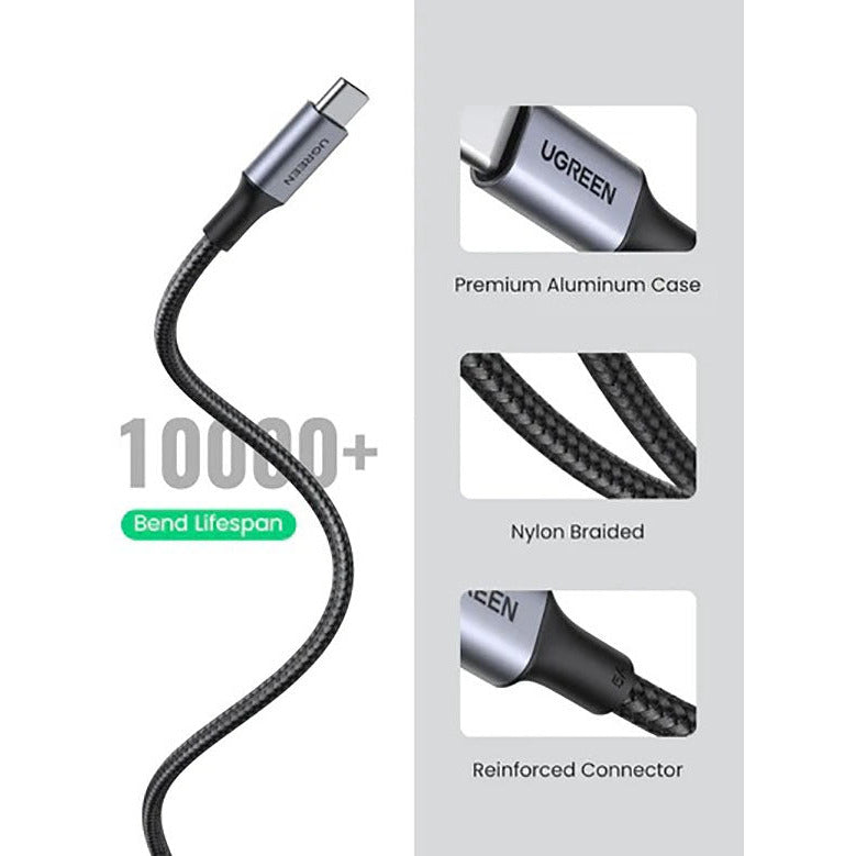 UGREEN 70427 USB-C to USB-C PD Fast Charging Cable 1M