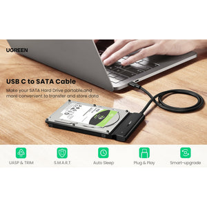 UGREEN USB-C 3.0 to 2.5-inch SATA Converter 50cm 70610