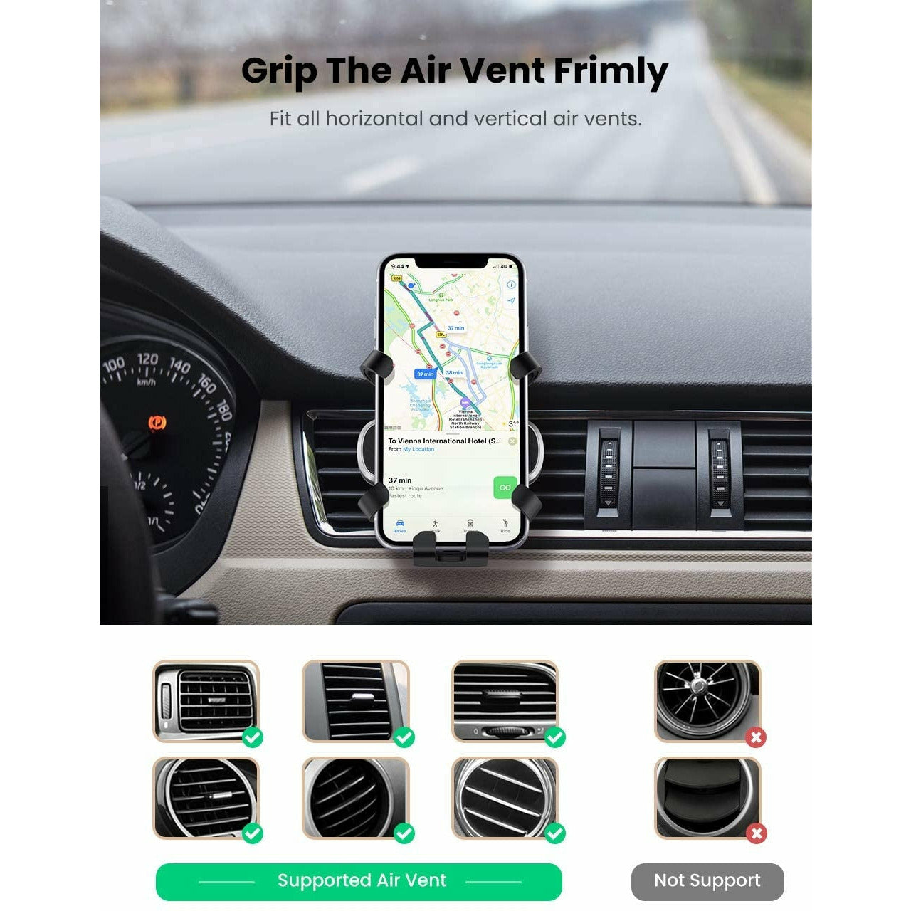 UGreen Gravity Phone Holder for Car (80539)