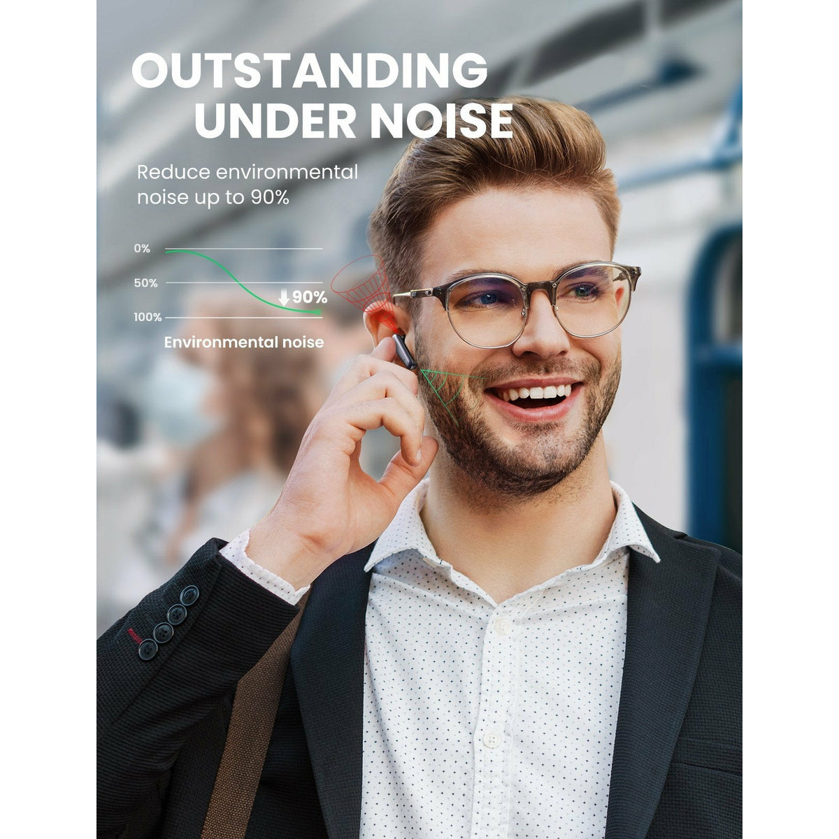 UGREEN 80651 T1 Wireless Earbuds Black