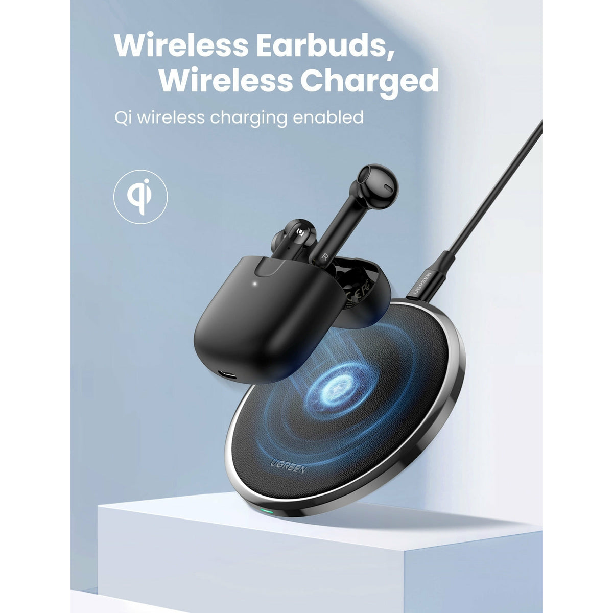 UGREEN 80653 T2 Wireless Earbuds Black