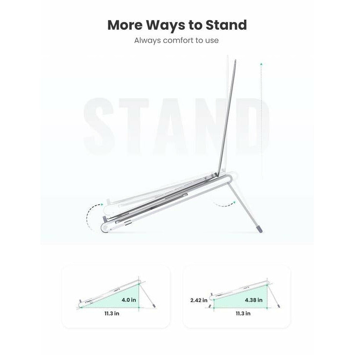 UGREEN 80705 Foldable Aluminum Laptop Stand Holder