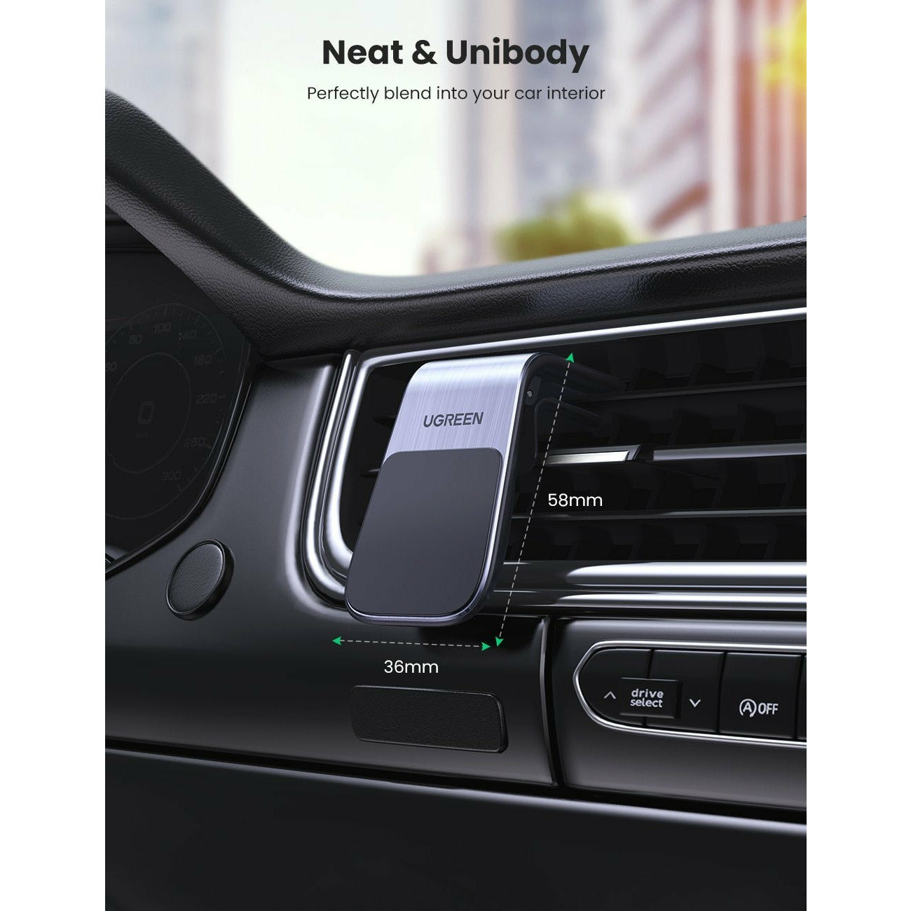 UGREEN 80712 Magnetic Air Vent Car Holder